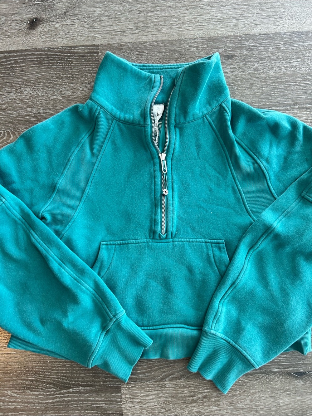 Lululemon Scuba Hoodie – Teal – Size XS/S